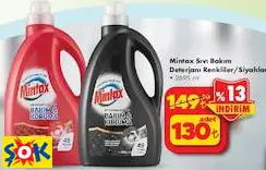 MİNTAX SIVI BAKIM DETERJANI RENKLİLER/SİYAHLAR 2695 ML